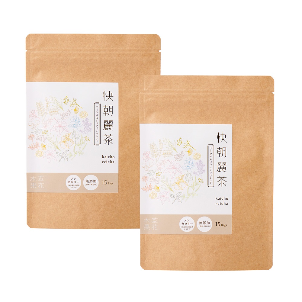 【定期】快朝麗茶２個セット