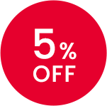 5%OFF