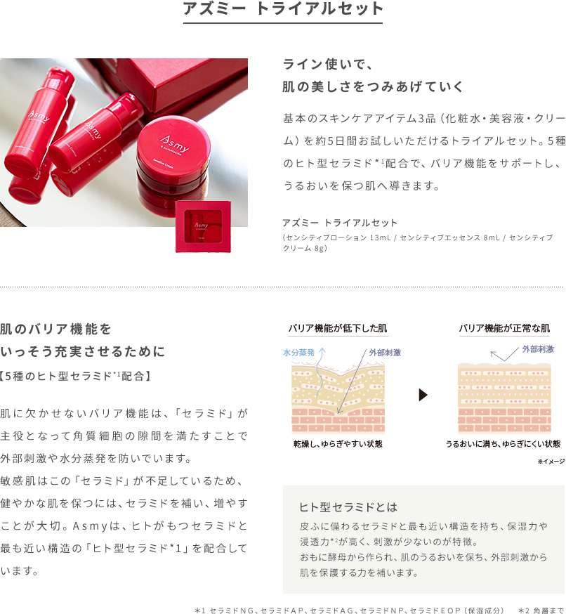 アズミートライアルセット