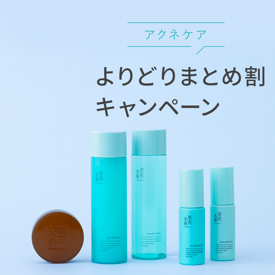【3/1まで】3点で10%OFF、2点で5%OFF「アクネケアよりどりまとめ割キャンペーン」