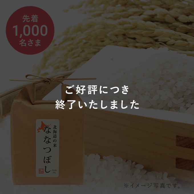 北海道の米 ななつぼし1kg