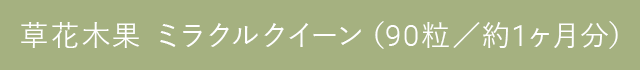 ミラクルクイーン〈90粒／約1カ月分〉