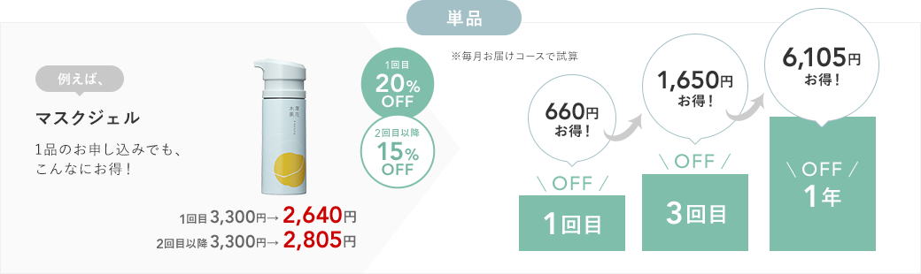 単品