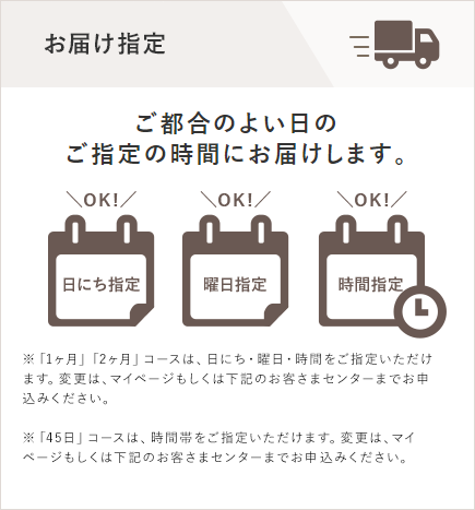 お届け指定